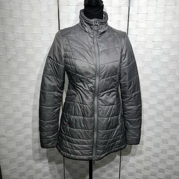 Outdoor Research Women’s Primaloft Breva Jacket Size Small Grey And Pink Outdoor - Picture 1 of 16